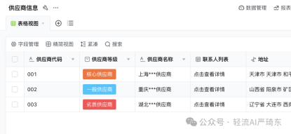 原材料与供应商管理